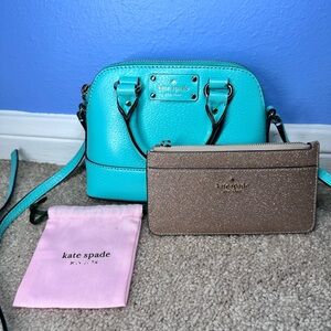 KATE SPADE 3FER BAG, WALLET AND DUST BAG for accessories